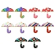 10 Stück 5 Farben Legierung Emaille Anhänger FIND-YW0003-30-1