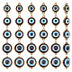 ARRICRAFT 30Pcs 5 Style Plastic Connector Charms FIND-AR0002-83AB-1