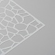 Stencil per pittura riutilizzabili in plastica geometrica DIY-E021-02H-2