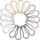 PandaHall Elite 1000 Pcs 4 Colors Metal Gourd Safety Pins Calabash Pin Bulb Pin Bead Needles Clothing Hanging Tag Pins for DIY Home Accessories PH-IFIN-G079-01-1