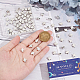 Sunnyclue 100pcs perles en alliage de style tibétain FIND-SC0004-85-3