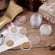 Chgcraft 50 шт. пластиковый серебряный долларовый держатель для монет для коллекционеров 40.6 мм серебряный слиток круглые сумки для монет крышки с органайзером для хранения коробка для серебряного слитка принадлежности для сбора монет CON-CA0001-014-5