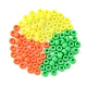 300Pcs 3 Colors Resin European Large Hole Beads RESI-YW0001-35-1