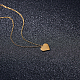 Benecreat 30 pièces en acier inoxydable doré étiquette d'estampage vierge pendentifs vierges breloques avec trou pour la fabrication de bijoux bricolage STAS-BC0002-26G-7