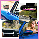GORGECRAFT 6 Sheet Rearview Mirror Decal Passenger Princess Vanity Mirror Stickers Hot Pink Waterproof Self Adhesive Positive Affirmation Decals for Women Car Decoration Bathroom STIC-WH0013-11B-5