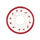 Red tejida de hierro colgantes web FIND-L009-04G-1