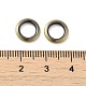 Латунные соединительные кольца в тибетском стиле KK-Q805-19AB-3