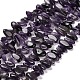 Natürlichen Amethyst Perlen Stränge&nbsp;G-C253-05-2