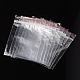プラスチックジップロックバッグ  再封可能な包装袋  トップシール  セルフシールバッグ  長方形  透明  7x5cm  片側の厚さ：0.9ミル（0.023mm） OPP02-3