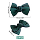 Polyester Bowknot Shoe Decorations AJEW-WH0323-25B-4