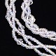 Trendige Frauen lange Glas Lariat Halsketten X-NJEW-L032-B04-3