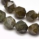 Faceted Natural Labradorite Gemstone Bead Strands G-J331-13-8mm-1