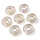 Placage uv perles acryliques irisées arc-en-ciel OACR-P010-17E-2