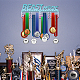 Color Gradient Iron Medal Holder AJEW-WH0254-47-7