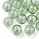 Perles de globe en verre borosilicaté soufflé transparent GLAA-T003-09D-4