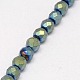 Electroplate Non-magnetic Synthetic Hematite Beads Strands G-J169C-3mm-06-3