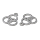 304 Stainless Steel Charms STAS-F300-10P-2