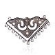 Tibetan Style Alloy Chandelier Component Links PALLOY-G126-01AS-1