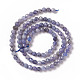 Natürliche Tansanitblau Perlen Stränge G-F717-17B-3