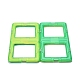 DIY пластиковые магнитные строительные блоки DIY-L046-29-2