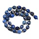 Natürlicher Lapislazuli Perlenstränge&nbsp;G-N342-149I-06-3