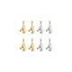 UNICRAFTALE 8Pcs 2 Colors Ice Skate Charm 304 Stainless Steel Roller Skate Pendants Stereoscopic Skate Charms 7.5X3.5mm Hole Pendant Metal Charms Earring Bracelets Charms for Jewelry Making STAS-UN0035-04-6