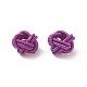 100Pcs Nylon Cord Woven Beads NWIR-XCP0001-12-2