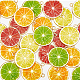 Dicosmétique 40 pièces 4 couleurs breloques en tranche de pamplemousse breloques colorées orange citron pendentifs mignons en forme de fruit pendentifs en alliage d'or clair pendentifs en émail pour la fabrication de bijoux artisanaux ENAM-DC0001-16-3