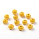 Dyed Natural Wood Beads WOOD-Q006-14mm-03-LF-2