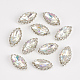 Cabochons Diamante de imitación de la aleación MRMJ-T014-24A-1