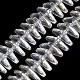 Chapelets de perles en verre électroplaqué GLAA-K061-04A-AB01-2