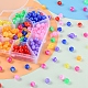 240Pcs 9 Colors Acrylic Beads MACR-YW0001-71-5