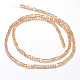 Faceted Cube Full Rainbow Plated Transparent Electroplate Glass Beads Strands X-EGLA-J133-FR07-2