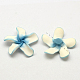 Handmade Polymer Clay Big 3D Flower Plumeria Beads CLAY-Q197-40mm-01F-1