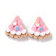 Resin Decoden Cabochons CRES-P020-03F-01-2