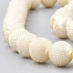 Galvanisieren Sie Muschelperlen-Perlenstränge SHEL-T005-09-M-4