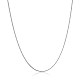 925 Sterling Silver Chain Necklaces NJEW-BB30138-16-1