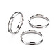 304 кольцо из нержавеющей стали с рифлением для пальцев STAS-WH0039-01C-P-1