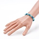 Bracelets extensibles perlés heishi en pâte polymère à la main BJEW-JB06138-4