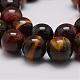 Natural & Dyed Tiger Eye Bead Strands G-P230-01-16mm-3