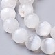 Brins de perles de sélénite naturelles G-I203-C-6mm-5