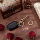 Латунные застежки для якорных дужек с D-образным кольцом KK-PH0001-98-5