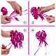 Flower Pull Bows AJEW-PH0016-46-3