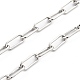 Eisen Büroklammer Kette Halsketten NJEW-JN03051-01-3