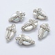 Perlas naturales abalorios de agua dulce cultivadas PEAR-F006-41-2
