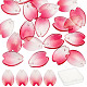 SUNNYCLUE 1 Box 100Pcs Flower Petal Beads Two Tone Handmade Loose Lampwork Bead Charms Jewellery Accessories for Women DIY Earring Necklace Bracelet Jewellery Making Crafting LAMP-SC0001-16A-1