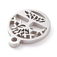 201 charms in acciaio inox STAS-Y002-18P-3