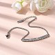 Браслеты из нержавеющей стали 304 со стразами BJEW-P369-01P-2