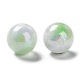 Two Tone Opaque Acrylic Beads SACR-P024-01B-W03-2