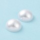 Cabujones de perlas de imitación de plástico ABS SACR-XCP0001-04A-4